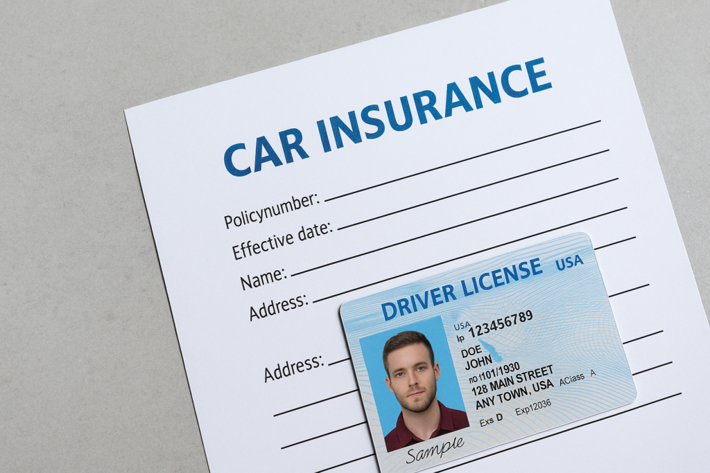 does your car insurance address have to match your license