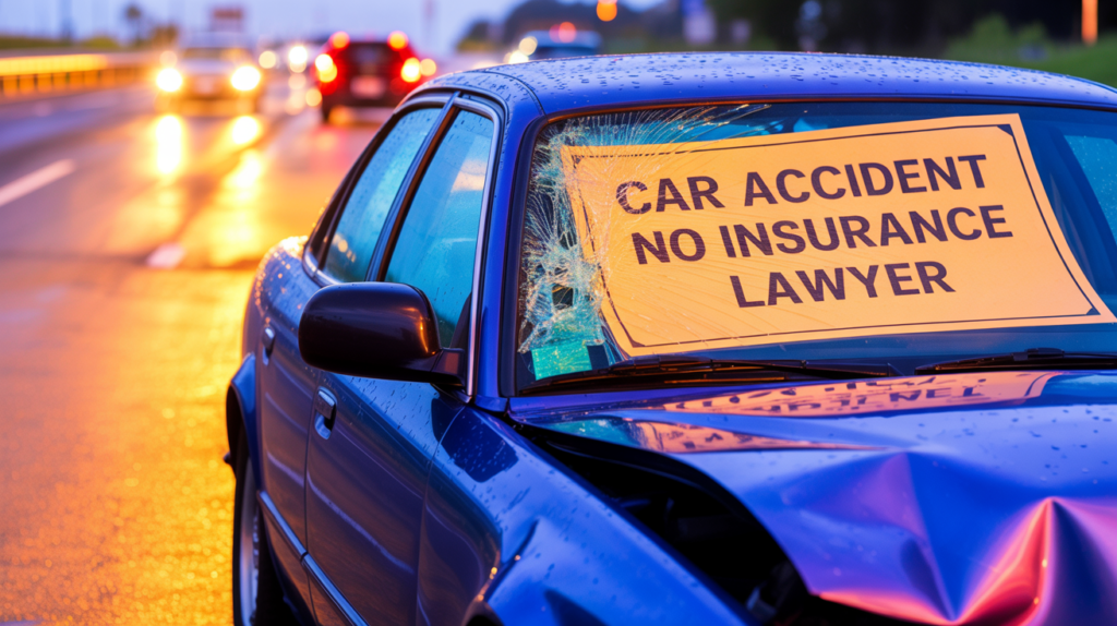 car accident no insurance lawyer