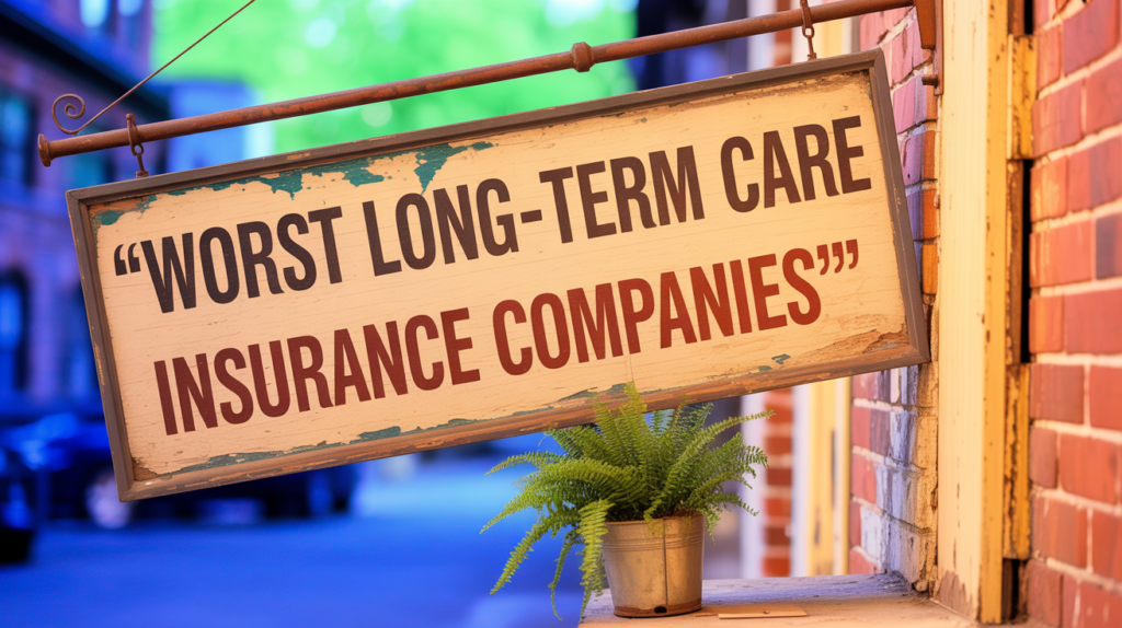 worst long-term care insurance companies​​